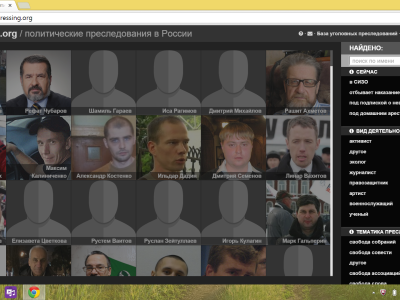 PolitPressing.org: cоздана база данных современных политических репрессий