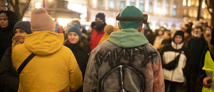 Списки задержанных в связи с акциями против войны с Украиной 13 марта 2022 года